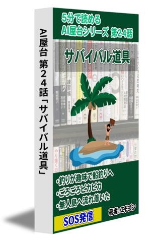 AI屋台 第24話「サバイバル道具」