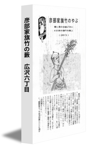 彦部家旗竹の藪　広沢六丁目