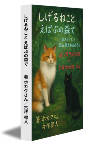 しげるねこと えぱぶの森で　『読み上げAIの、読み替え あるある』