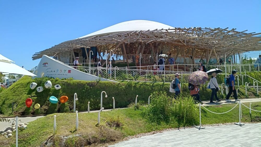 外から見たいのちの遊び場 クラゲ館の写真